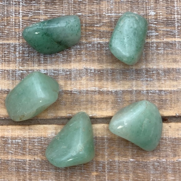Green Avernitine - Two Tumbled Stones - Picture 1 of 3